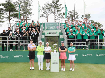 선전을 다짐하는 방신실·박지영·박민지·박현경·김서윤2 [KLPGA 셀트리온]