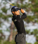 파격적인 숏커트 헤어스타일 이소미 프로, LPGA Q-시리즈 선두로~