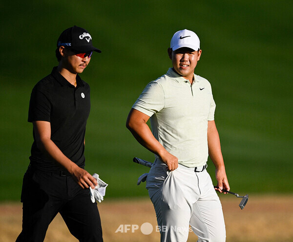 호주 교포 이민우, PGA 투어 플레이어스 챔피언십 2라운드 공동 1위 도약