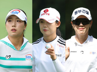 '루키 우승 나오나' 이동은, Sh수협은행·MBN 대회 2R 선두…황유민·박주영 1타차 추격 [KLPGA]