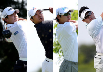 장유빈, KPGA 비즈플레이 대회 2R 단독1위…최승빈·최진호·이승택 추격(종합)