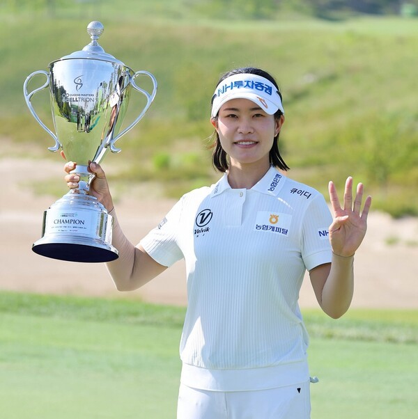 한국 여자 프로 골프 선수 박민지, 단일 대회 5연패 도전 시작