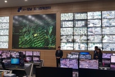 강남구의회 이관수 의장, CCTV 도시관제센터 방문