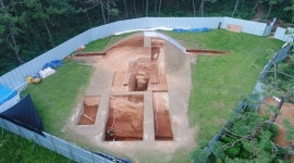 [아유경제_문화] 문화재청, 익산 쌍릉에서 문자 없는 모표석 2개 발견