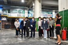 [아유경제_행정] 강남구의회 복지도시委, 22개월 만에 재가동된 강남환경자원센터 현장방문