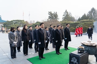 [아유경제_행정] 강남구의회, 현충원 참배로 2024년도 갑진년 첫 의정활동 시작