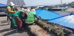 마을정원 만들기 시범사업, 북촌리와 구억리 선정