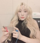 소녀시대 태연, 금발도 찰떡 소화…상큼 발랄한 매력 발산