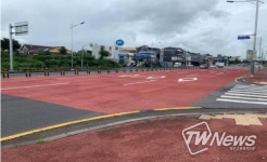 제주시, 구산마을입구 4가 교통사고 잦은 곳 개선 마무리