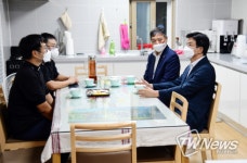 이석문 제주도교육감, 추석맞이 청소년회복지원시설 격려 방문