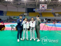 제50회 전국소년체육대회 체육대회 전라북도 태권도선수단 금빛 발차기!