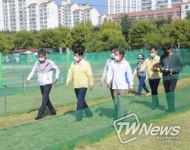 동두천시장 송내파크골프장 현장 시찰