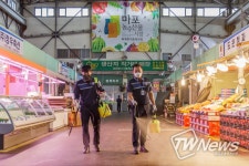 마포구, 마포농수산물시장 코로나19 확산 방지에 총력