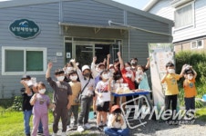 광양시 옥룡면 남정체험농장, 아이들이 만든 빵 지역민 전달