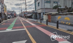 제주시, 용담로지구 안전한 보행환경 조성사업 준공