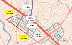 제주시, 봉개동(소로1-1, 1-3호선)주거지역 도시계획도로 개설공사 완료
