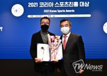 THE CLUB HONORS K, 2021 코리아 스포츠진흥대상 남자프로골프 부문 수상