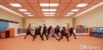 세븐틴 ‘박수’ MV, 조회 수 1억 돌파… 통산 두 번째
