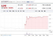 [특징주] 삼진엘앤디 주가 29% 상승...이유는?