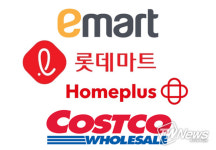 오늘(16일) 대형마트 휴무일은?‥이마트·롯데마트·홈플러스·코스트코