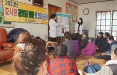 무안군, 효사랑 경로당 방문 통합건강관리운영