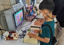 [겜덕연구소] 유부남 침흘리는 자작 게임기! 라즈겜동 정모에 게임기들 한가득!
