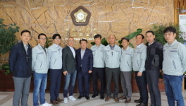 권영화 평택시의회 의장, 평택항 항운노동조합과 간담회 실시