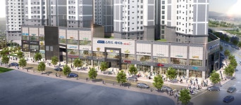 천안천 옆 수변 상가, ‘천안역사 스카이 애비뉴 mall’