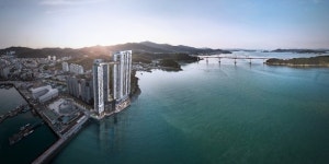 ‘쌍용 더 플래티넘 완도’, 다도해 영구조망에 스카이브릿지 갖춰