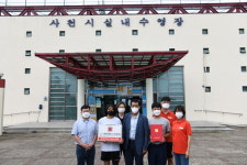 사천시 시설관리공단, ‘생존수영 교육수영장 안전기관’ 획득