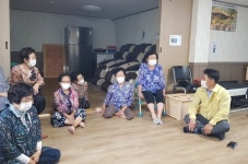 양산시 강서동, 폭염대비 경로당 방문 안전 확인