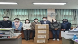 연천군정신건강복지센터, 수험생과 교사 위한 응원키트 전달