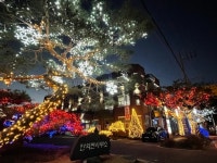 함양군, 안의면 소재지 야간 경관조명 점등