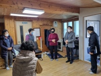 거창군 고제면, 임춘구 면장 경로당 순회 방문