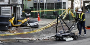 마두역 상가 기둥 파손 사고, 기초공사 변경이 원인