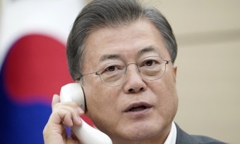 문 대통령, 이재명 후보에 전화 걸어  '낙선 위로'