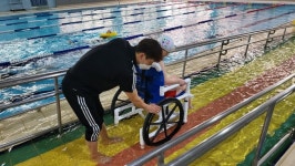 김해시, 해동이국민체육센터 장애인 편의시설 이용자, 관리자 합동점검 실시