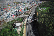 대구 남구청, 앞산 하늘다리 건설공사 교량설치 시행에 따른 앞산순환도로 대명교 일원 야간 전면통제 안내