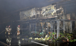 대구 매천시장 불 3시간32분만에 완진…점포 40% 피해