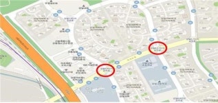 강일지구 내 교통섬 정비로 안전한 보행환경 조성