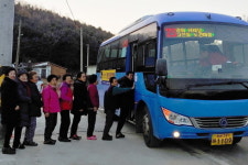 송해면 양오2리 군내버스 노선 연장 개통