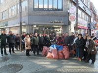 용현1·4동, 자생단체회원과 마을 대청소 실시