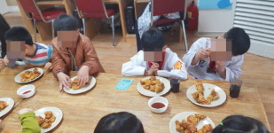 60계치킨 거제아주점, 거제 성지원 통해 우리동네 사랑나눔 봉사활동