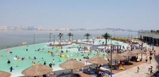 배곧 한울공원 해수체험장, 7월 6일 개장