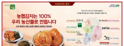 농협김치, 온·오프라인 최대 30% 할인