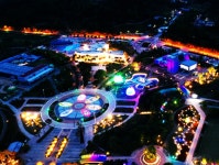 함평군 함평엑스포공원, 빛에 물들다!