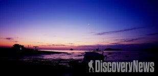 [포토] 서해 인천 일출 명소…영종도 거잠포 추억 쌓기