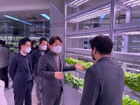 바른팜주식회사, 금남로4가역 미래 농업 스마트팜 조성 준공식 가져