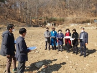 안양시의회 도시건설위원회, 매장문화재 출토 건축 현장 찾아