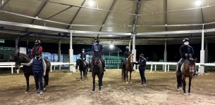 함안군 승마공원에서 야간에도 승마 즐겨요